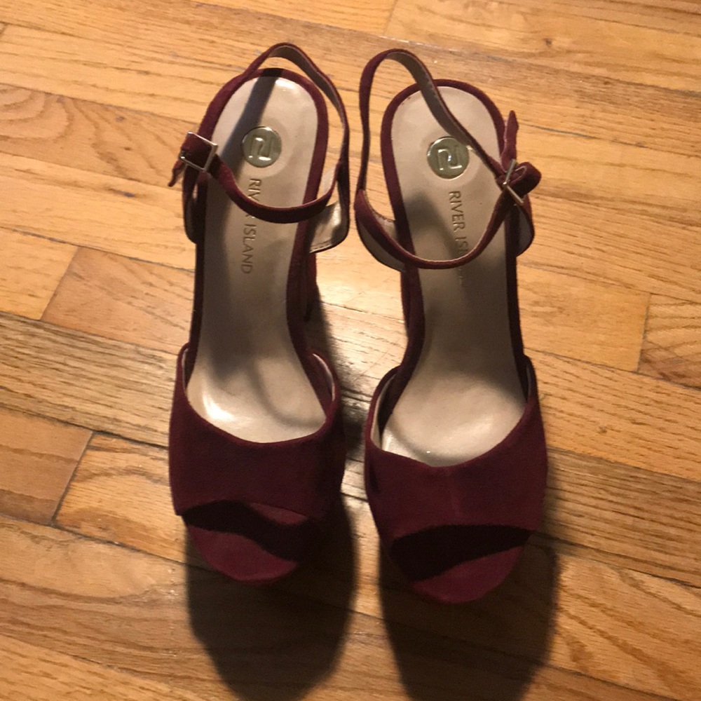 River Island Platform Heels